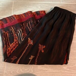 Sheer Chicos skirt
